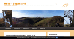 Desktop Screenshot of mein-bogenland.de