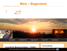 Tablet Screenshot of mein-bogenland.de